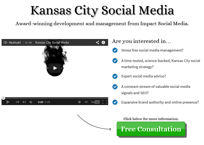 Kansas City Social Media Management by Impact Social Media